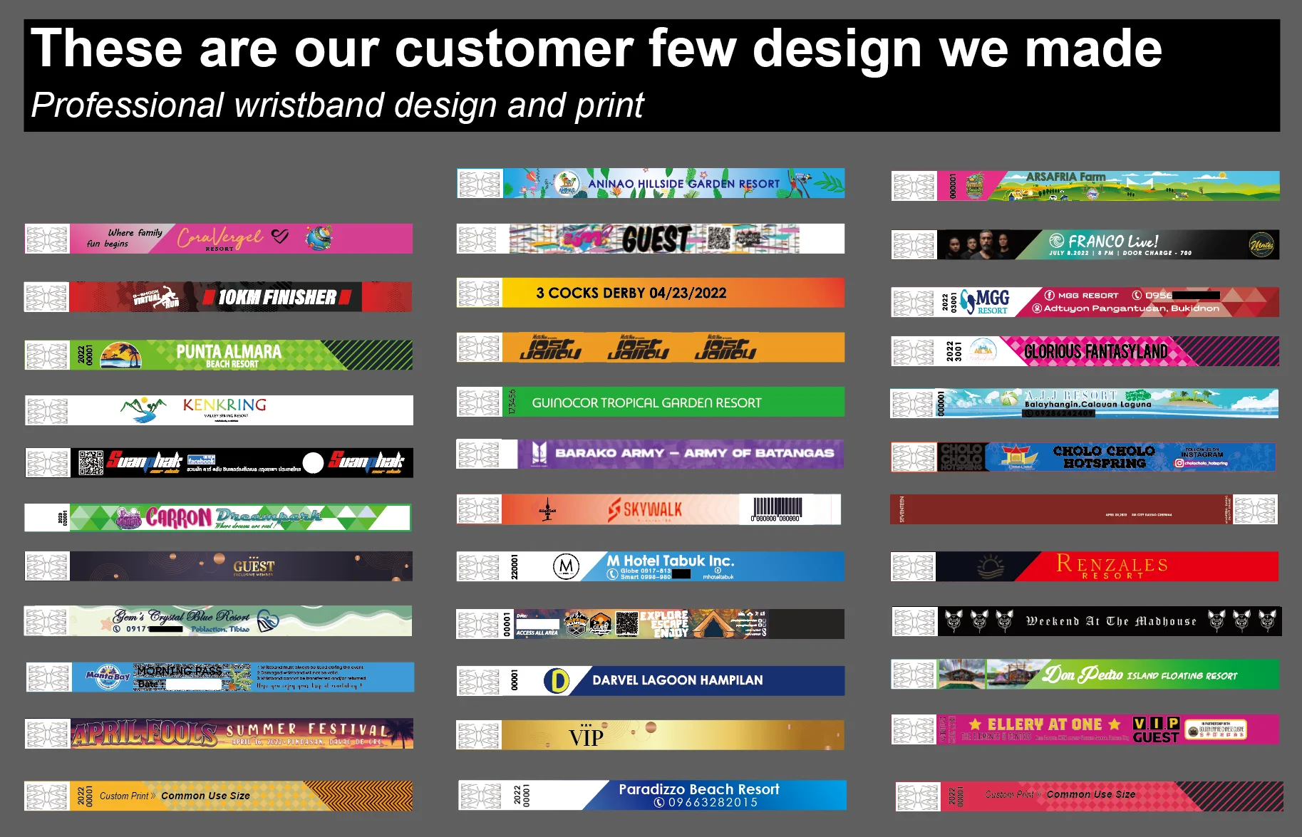 1000pcs wristband tyvek paper sticker,events bracelets,hand wrist