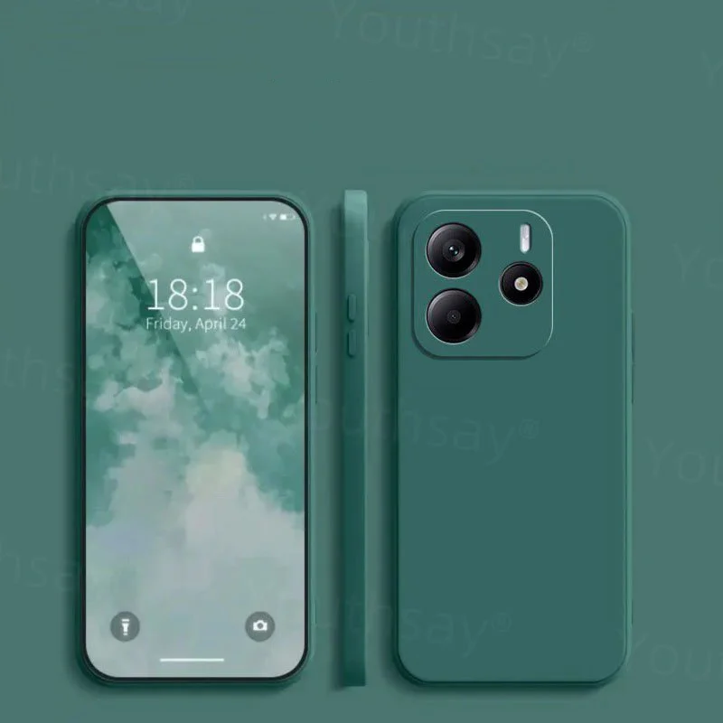 Luxury Liquid Silicone Soft Phone Bumper Case