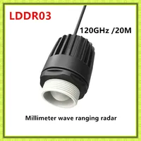 LDRR03 Millimeter wave radar120ghz 0.1~20m Deep Well High Frequency Radar For Small Spaces Manholes Radar Water Level Gauge 1