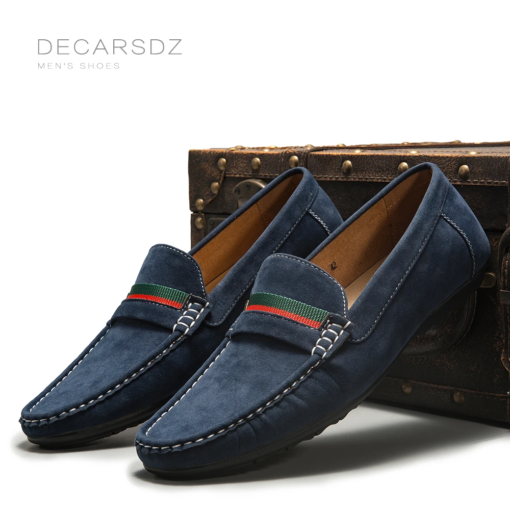 DECARSDZ mocasines de aterciopelado hombre, náuticos, planos, suaves, cómodos, informales, para Primavera, 2023|Mocasines| - AliExpress