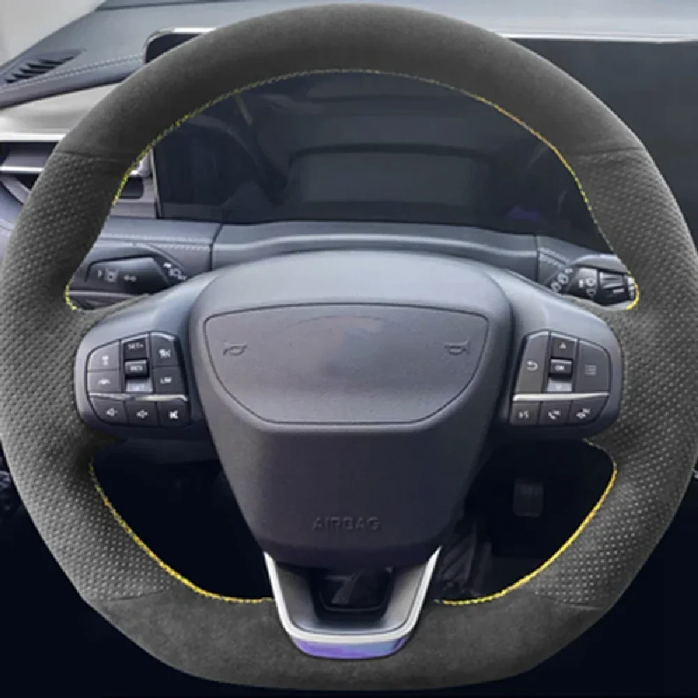 Coprivolante Per Auto Personalizzato Per Ford Focus St-Line Fiesta St-Line 2018-2019 Focus St 2019-2020 Fiesta St Accessori Per Auto