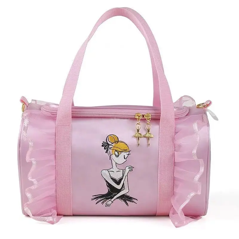 Personalized Kids Dance Ballet Bag, Kids Chenille