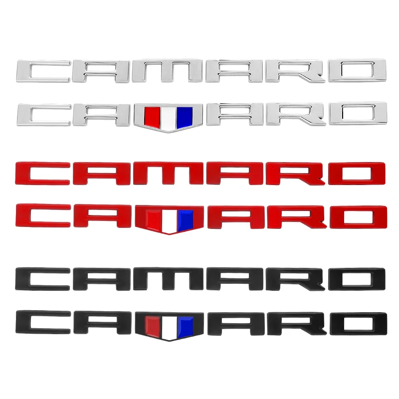 3D metalowe naklejki na samochód ZL1 tylna naklejka bagażnik do samochodu Camaro Stlying znaczek Logo Grill emblemat akcesoria samochodowe