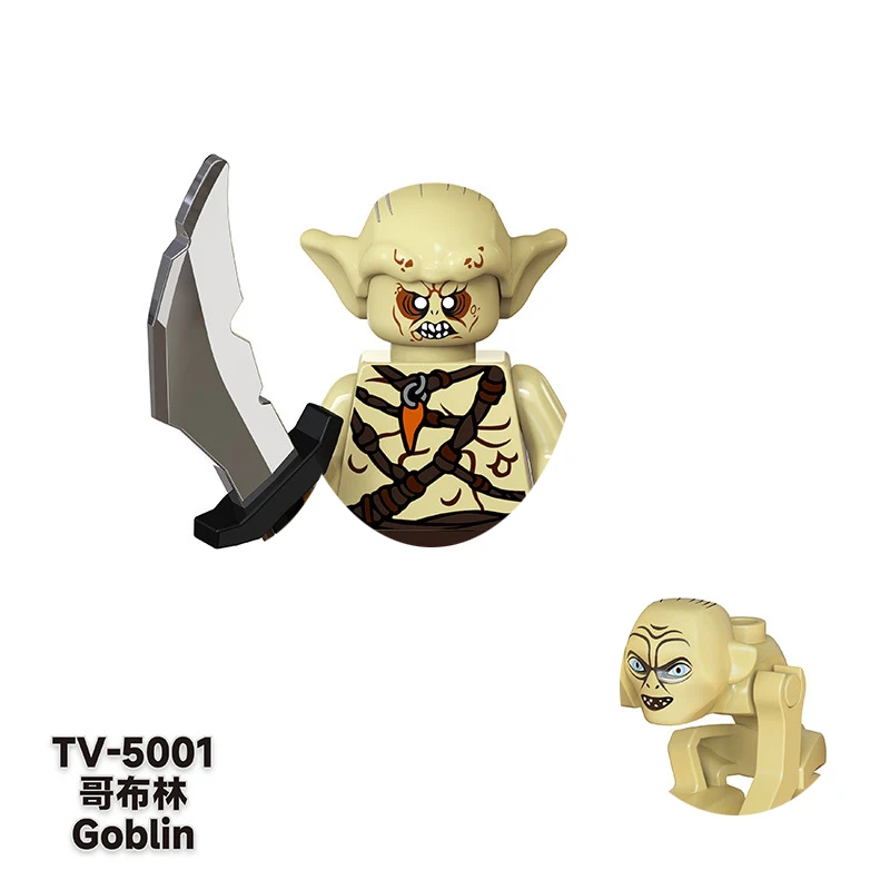 Lord of the Rings Hobbit Minifigures Medieval Movie Character Building Blocks Figures DIY Assemble Bricks Dolls Creative Coll - 2