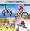 Action Anti Shaking Mini Camera 1080P HD Head Mounted Magnetic Thumb Camcorder Outdoors DV Sport Video Recorder Bike Helmet Cam 2