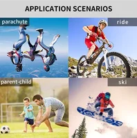 Action Anti Shaking Mini Camera 1080P HD Head Mounted Magnetic Thumb Camcorder Outdoors DV Sport Video Recorder Bike Helmet Cam 2