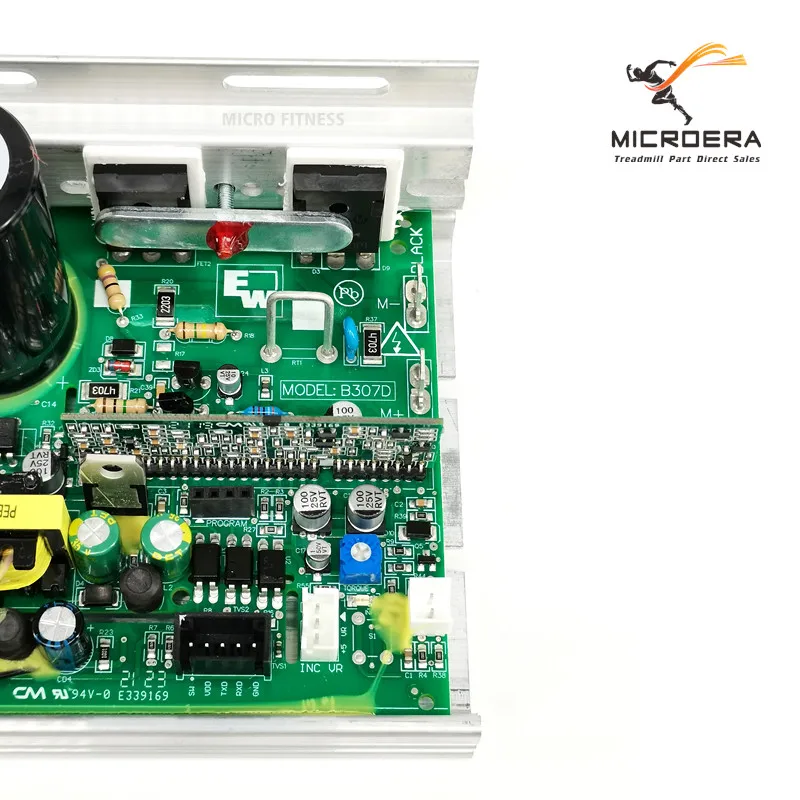 100% 새로운 러닝 머신 모터 컨트롤러 회로 기판 전원 제어 보드 B307D 220V 러닝 머신 부품