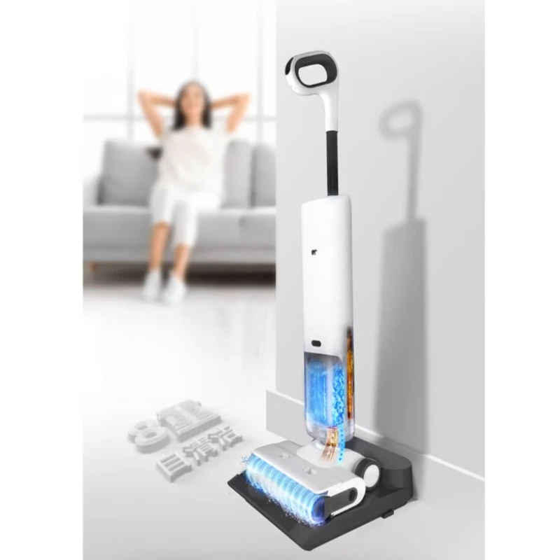 

Shunzao Z20 Suction and Mopping All-in-one Machine, Household Fully Automatic Lying Flat Wet Mopping and Floor Washing Machine