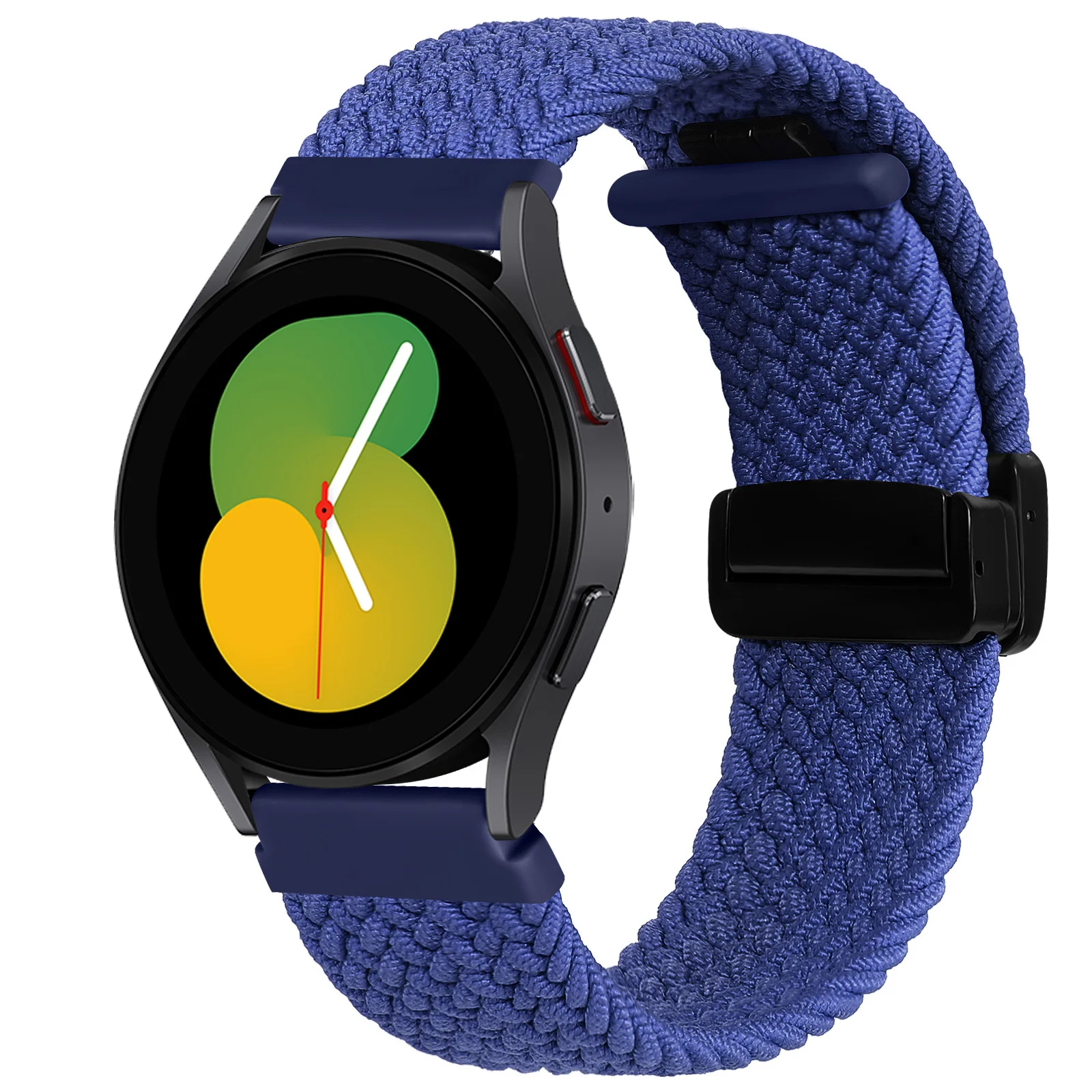 Magnetic Braided Bracelet Watch Strap, 20mm/22mm, Universal Compatibility