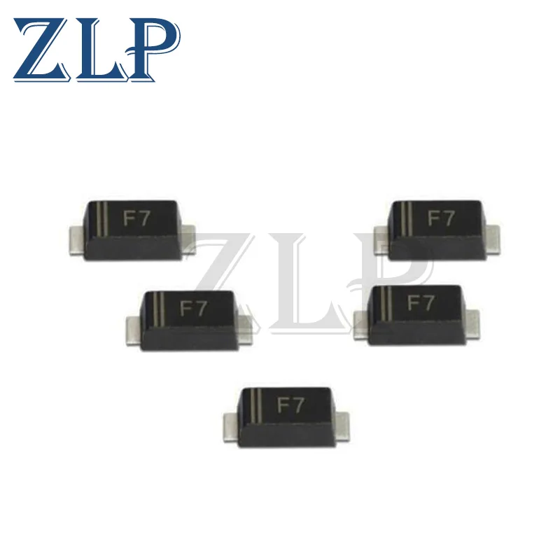 Free Shipping 500pcs Fr107 Fr107w Mark F7 Sod123 Sod-123 Smd Fast ...