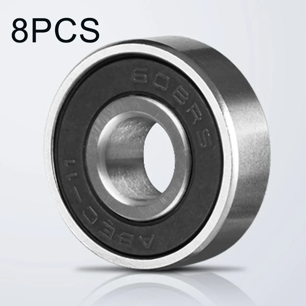 Skateboard Bearings Roller Skates Wheels 8Pcs ABEC-11 Roller Skate Wheel Bearings for Skateboard Scooter