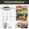 Camping Cooking set Camping Cookware Travel Tableware Outdoor Picnic Set Teapot For 2-3 Peaple Non-stick pots assorted sets 5