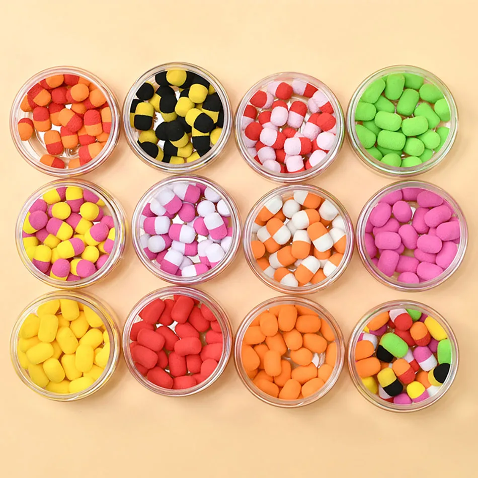 40Pcs Float Boilies Karpfen Angeln Zubehör Auftrieb Angeln Köder für Karpfen Haar Rig Methode Feeder Schwimm Boilies Fisch Tackle – Detail 9