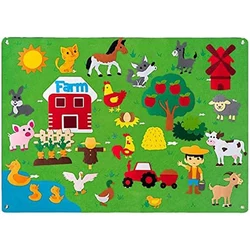 Felt Board Children's Education Science Teaching Learning Education Board Preschool Education Children's Teaching Aids