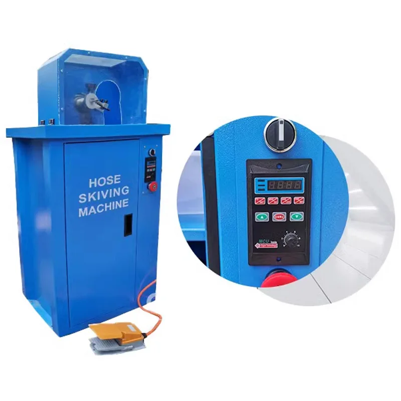 Peeling machine high pressure hose peeling machine hydraulic oil pipe ...