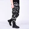 Spring Brand Men Fashion Cargo Pants Multi-pockets Baggy Men Pants Casual Trousers Overalls Camouflage Pants Man 4