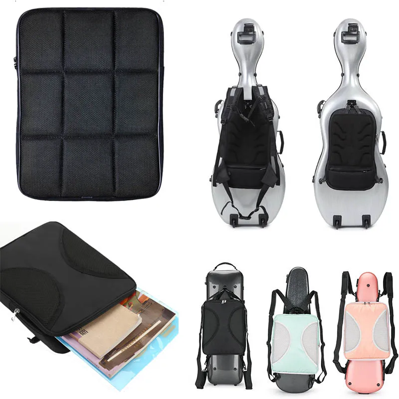 Cello Case USA low tax MUSIC SHEET BAG ON CELLO CASE OUTSIDE CELLO GUITAR ACCESSARY