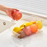Boîte de rangement pour réfrigérateur, boîte de conservation de la fraîcheur de qualité alimentaire, tiroir spécial pour légumes, fruits et œufs, Organization de cuisine, 1 pièce 5