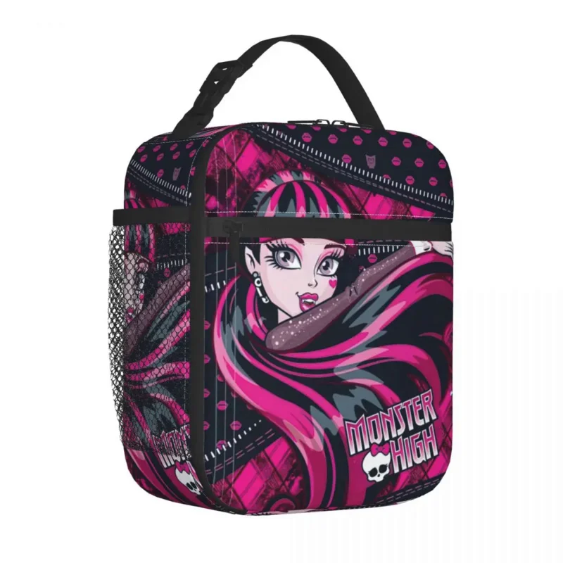 

Gothic Draculaura Insulated Lunch Bags Thermal Bag Meal Container Tote Lunch Box Men Women School Outdoor