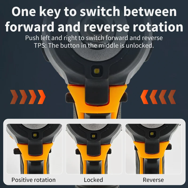 Dewalt DCF922 브러시리스 임팩트 렌치 무선 드라이버 대형 토크 가변 속도 전기 렌치 20V 충전식 공구