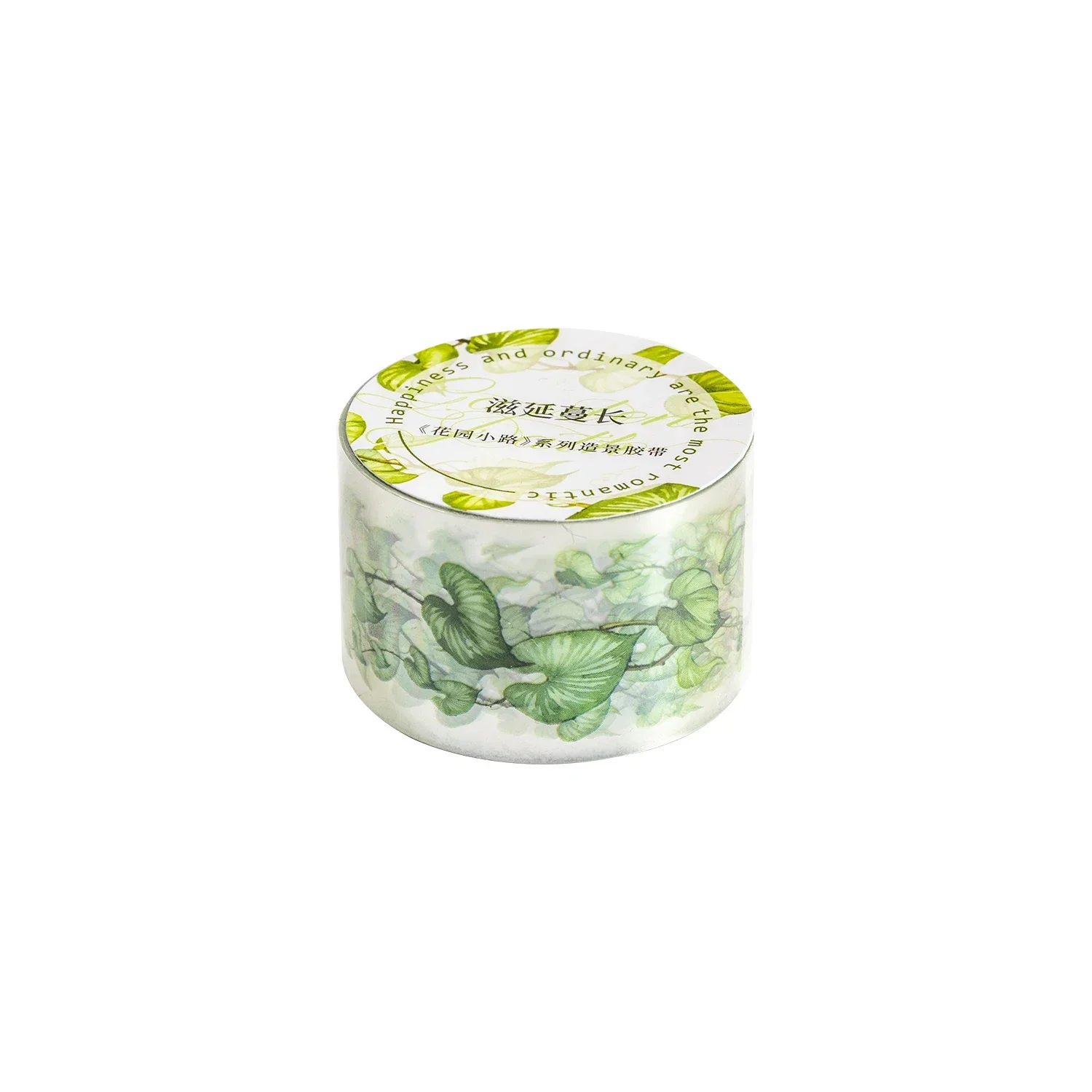 JIANWU 25mm*200cm Garden Path Series Vintage Plant Fence Wall Landscaping PET Tape Creative Journal Material Collage Stationery 6