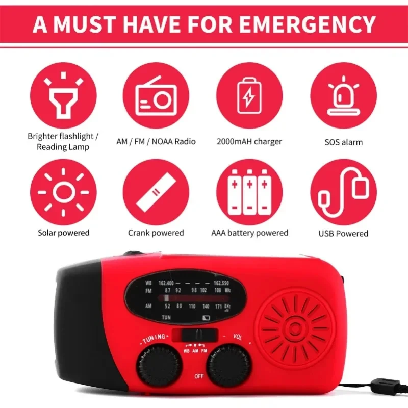 Emergency Hand Crank Radio 5