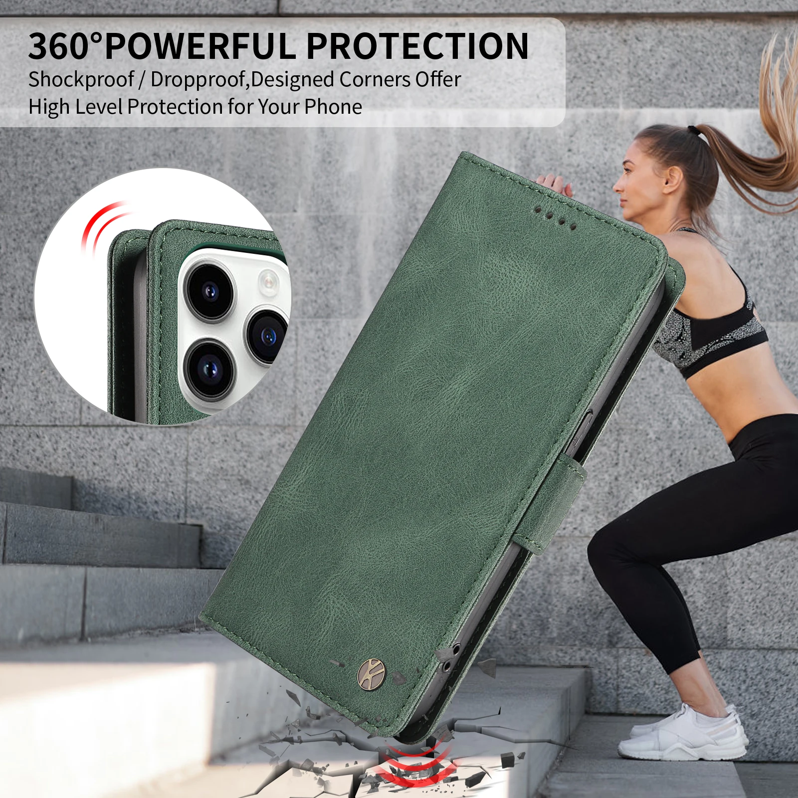 Shockproof Flip Wallet Leather Case For Xiaomi 13 Ultra 12 Lite 11 Pro Xiaomi 17 Pro Max 11T 12T 13T 14T 15T 13 Lite Phone Funda
