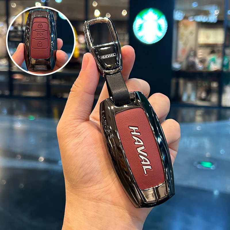 Key Case For Haval F7x H6 Jolion Joico Jollein F7H Dargo Car Key Cover Keychain