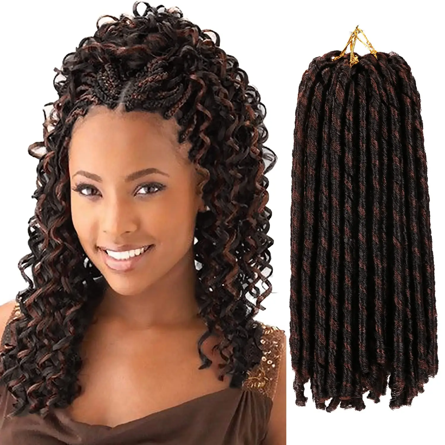 Urban Soft Dread Synthetic, crochet hair-1 piece straight hair imitation crochet hair Soft long lock 2