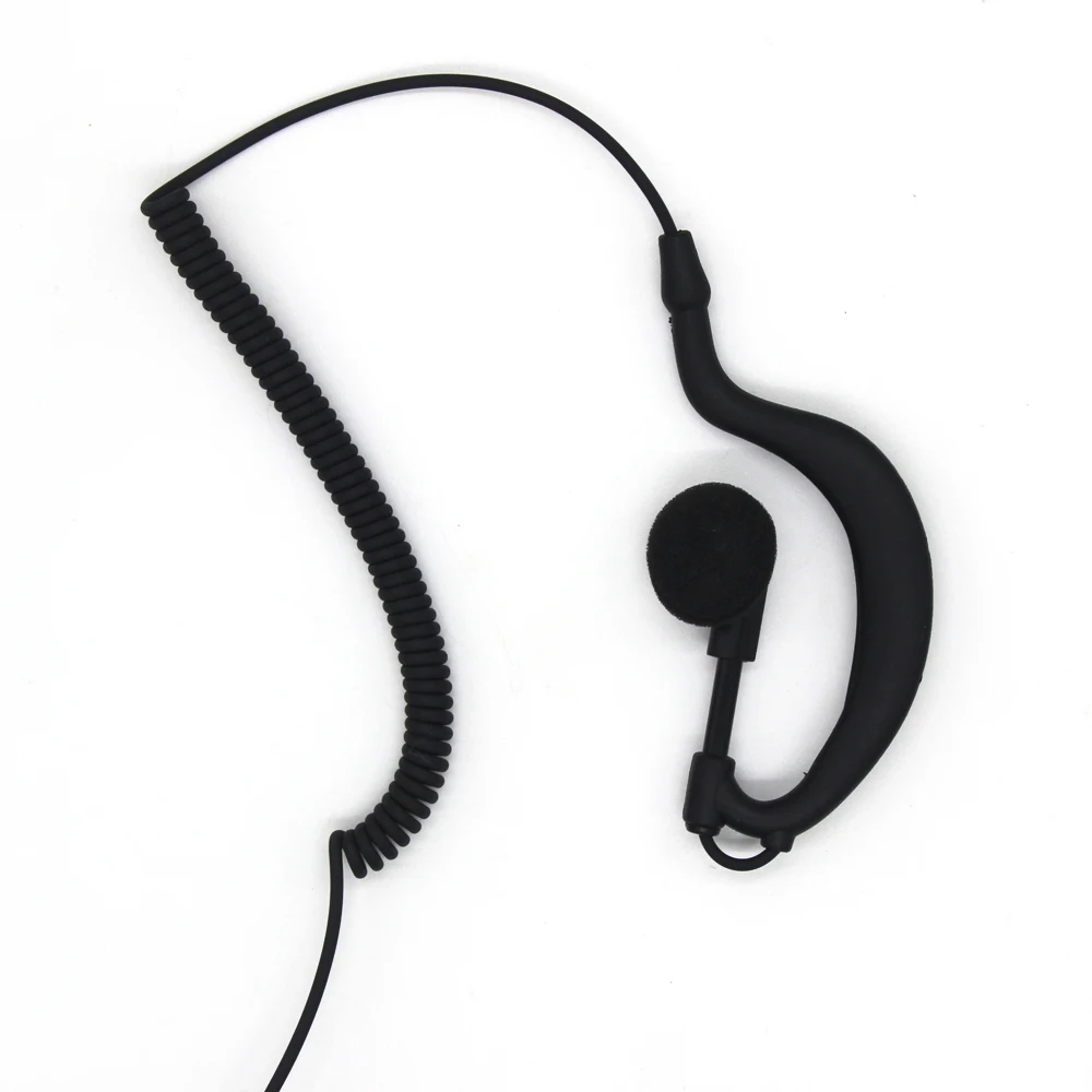 PTT G-Shape Earpiece Headset MIC for Motorola MTP6550 MTP850S XIR P8268 P8200 APX4000 APX2000 APX6000 DP4800 DP3400