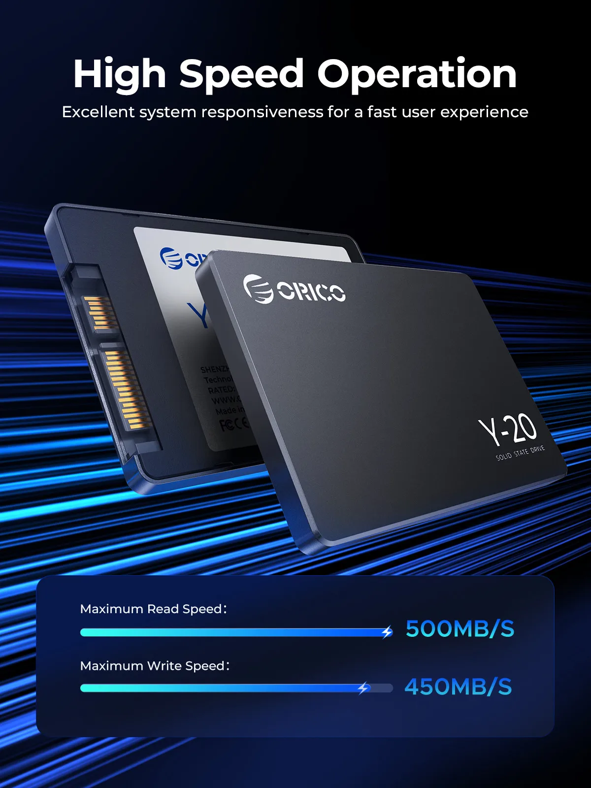 ORICO SATAIII 4TB 2TB 1TB External SSD High Capacity