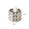European Ceramic Tissue Box Creative Marshmallow Decorative Roll Organizer Living Room Desktop Tissue Canister Home Decoration 5