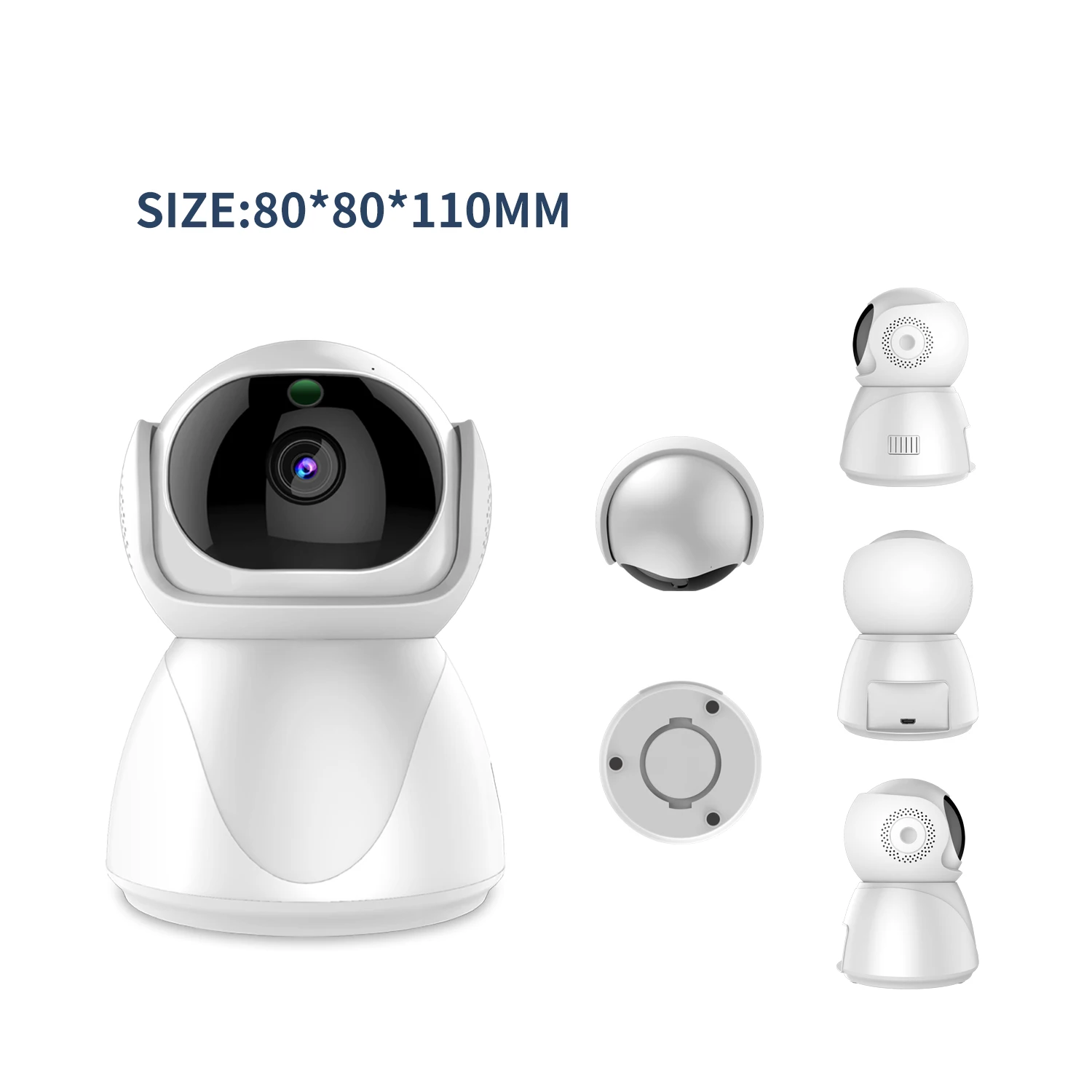 Camara Wifi De Seguridad Para Casas IP Interior Exterior Vigilancia  Inalambrica