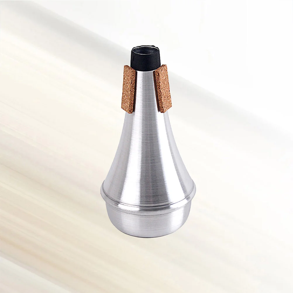 

Durable Trumpet Mute for Beginner Tool Straight Cup Wooden Multiple Jobs at Once