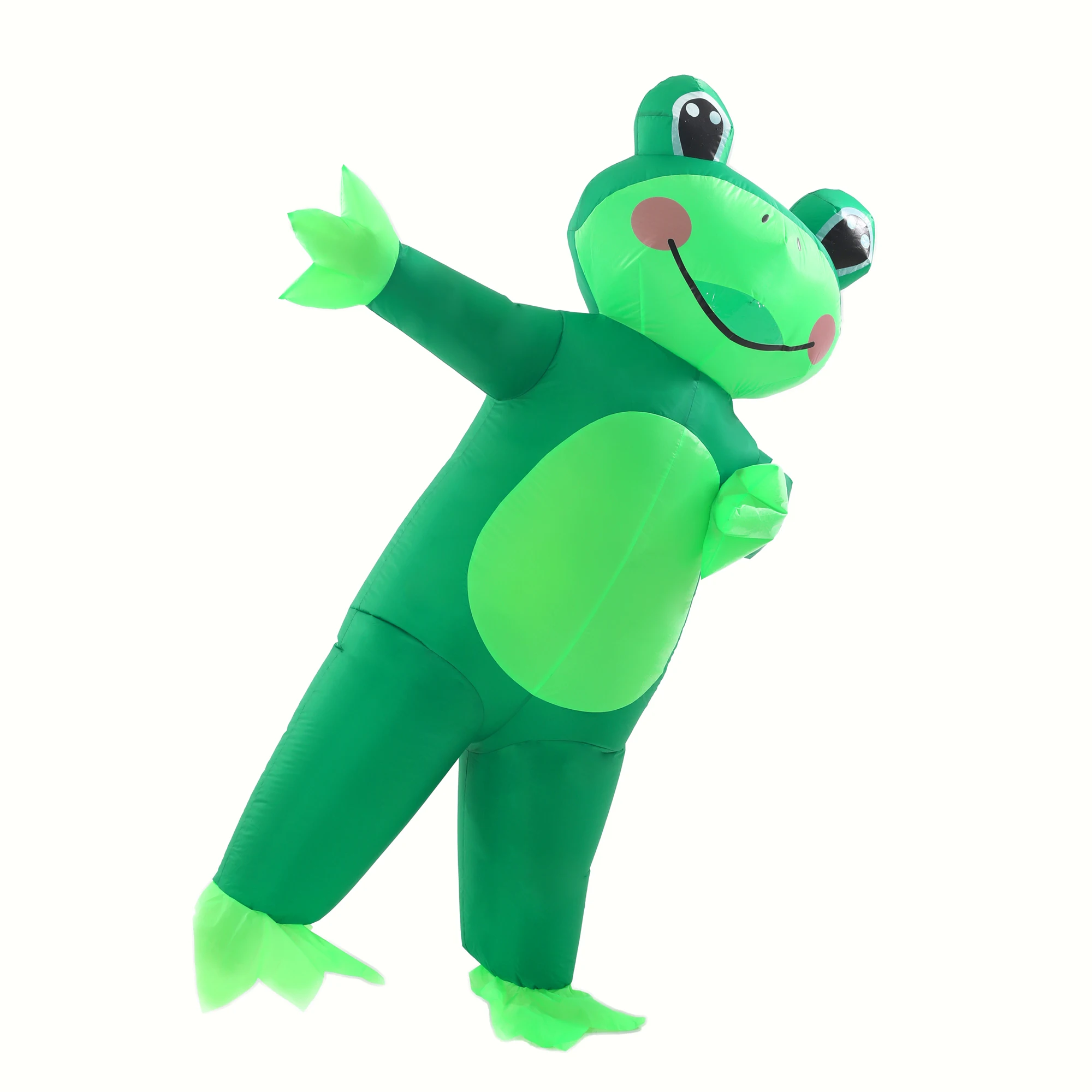 Déguisement Gonflable Grenouille Verte Adulte – photo 4