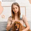 Secador de pelo portátil para mascotas, de alta potencia, bajo consumo, silencioso, colgante al cuello