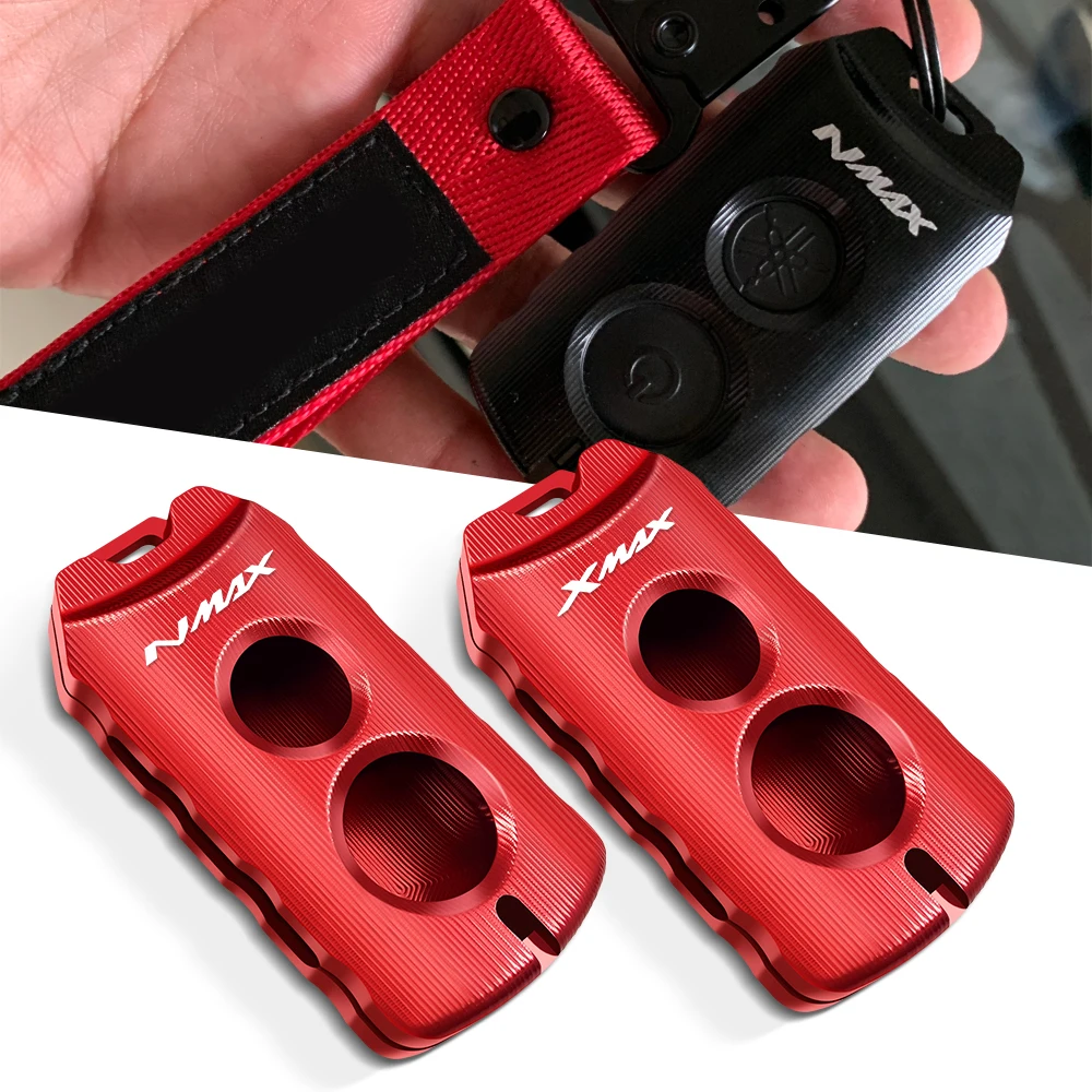 Key Case Cover Car Key Shell NVX NMAX 125 155 XMAX 125 250 300 400 2015-Motorcycle Accessories Key Shell Dust Cover Protector for N-MAX125