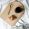 Decorative Tray for Sweets Plates Trays to Serve Food Trays for Serving Wooden Plate Snack Dish Fruit Dry Dessert Kitchen Home 3