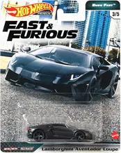 

Original Hot Wheels Premium Car Fast and furious Lamborghini Aventador Coupe Diecast 1/64 Boys Toys for Children Birthday Gift