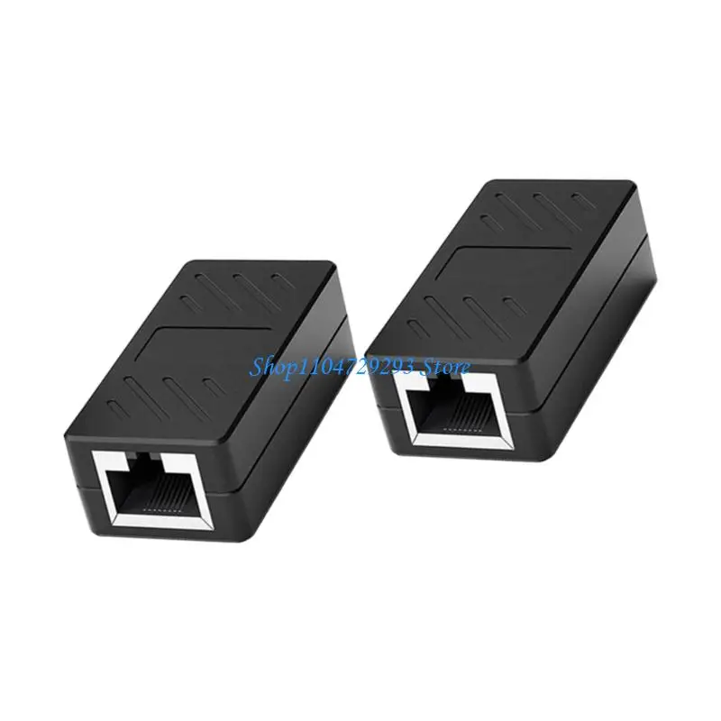 PC 설정용 Y2GD 컴팩트 RJ45 암 커플러 어댑터 1Gbps 네트워킹 신호 부스터