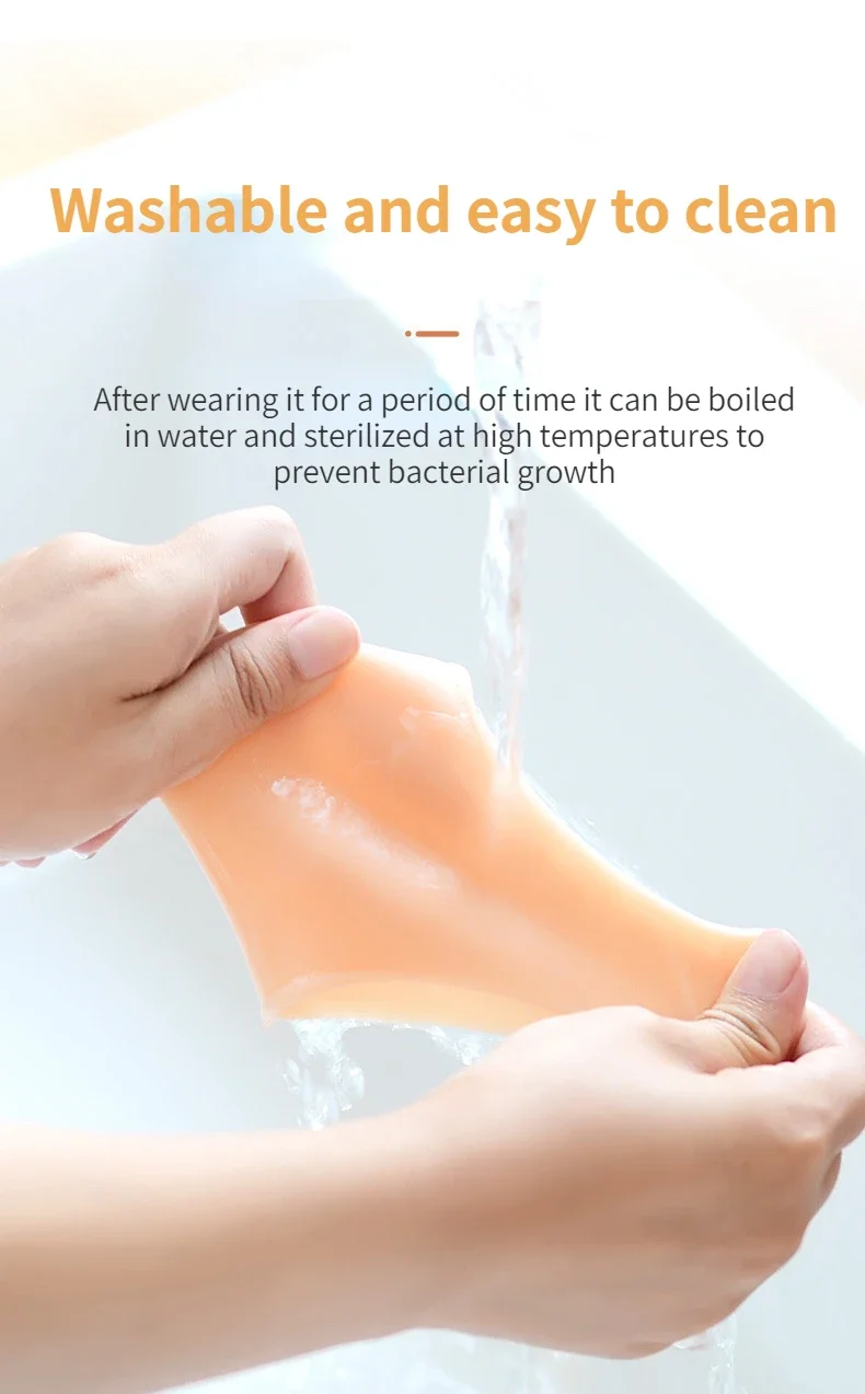 Heel Protection Overshoes Heel Dry Cracking Socks Foot Anti-Cracking Tools Heel Anti-Cracking Patches Silicone Foot Protectors