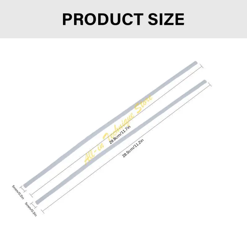 2pcs 바닥 커버 고무 발 스트립 발 패드 엘리트 북 840 G7 845 G7 N1HC