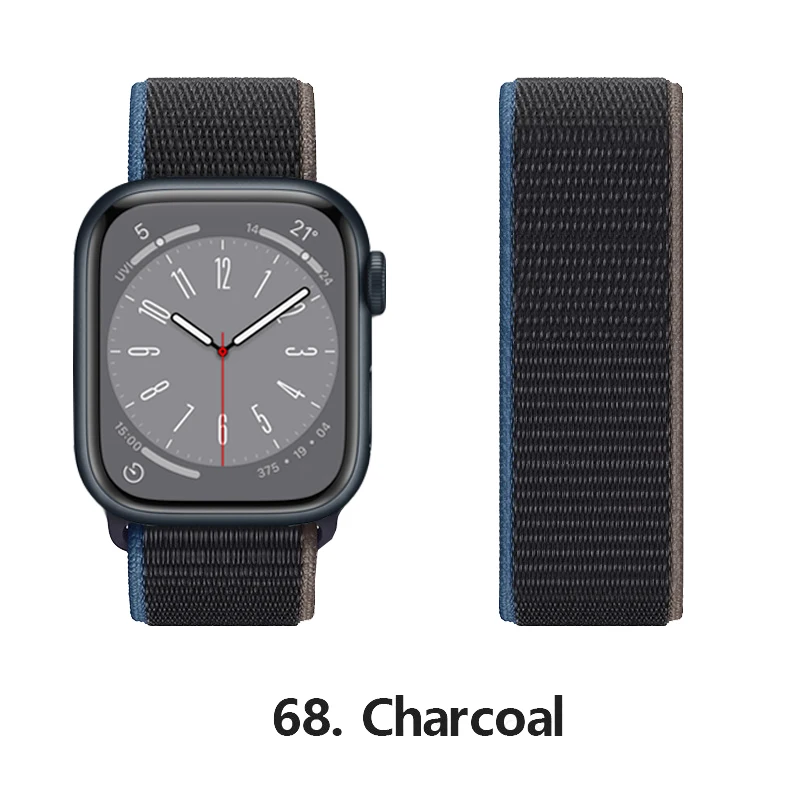 Versatile Nylon Loop Watch Band Bracelet in Various Sizes