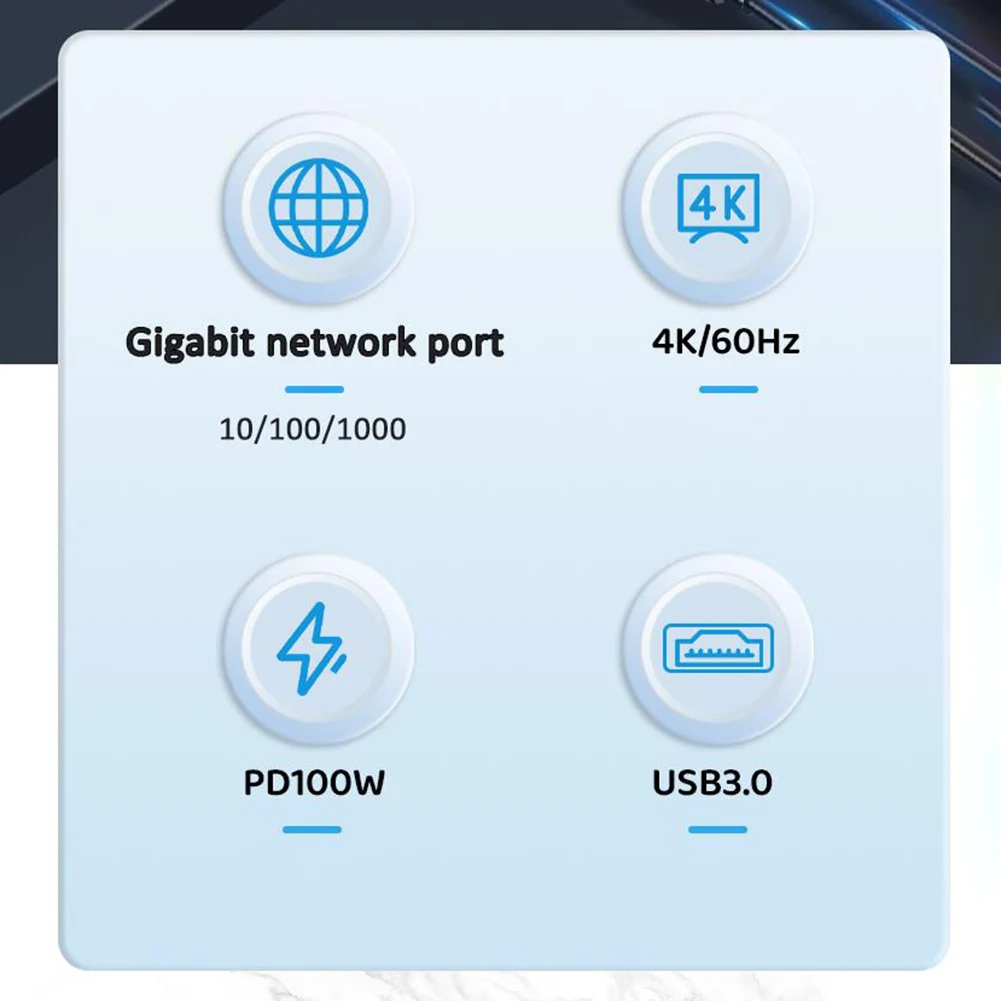 스팀 데크 ROG 앨리 노트북용 충전 도킹 스테이션, 닌텐도 스위치 콘솔용 USB 3.1 허브, 4K HDMI 비디오 어댑터, 6 in 1