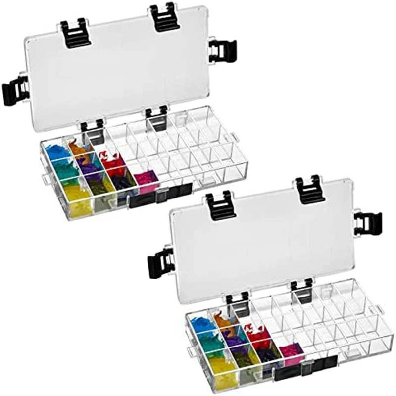 Paint Storage Palette Box 24 Wells With Lid Stay Wet For