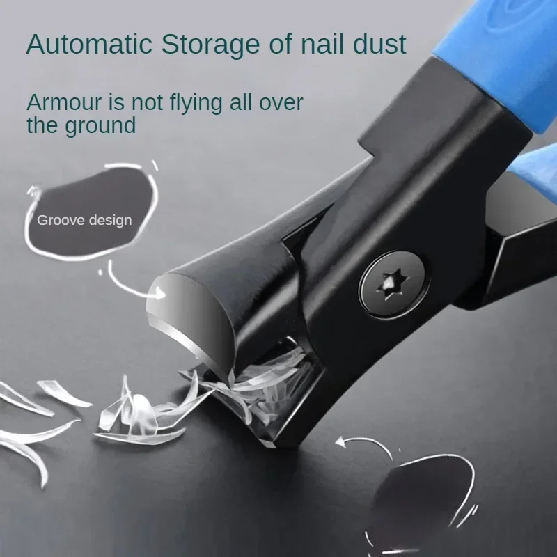 Anti-Splash Nail Clippers Large Thick Hard Special Nail Clippers Diagonal Pliers Scissors Household Manicure Tools