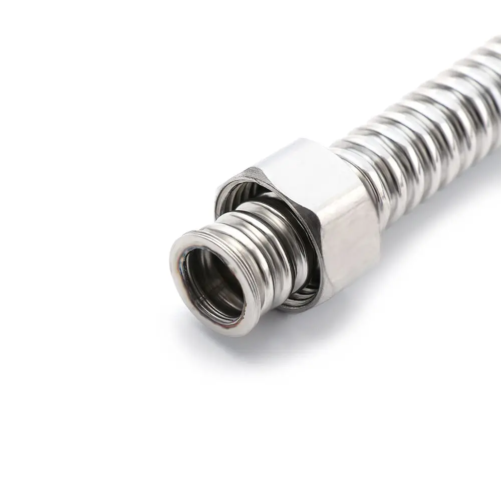 Plumbing Supply Hose 10/30/40/50/60cm Bathroom Faucet Toilet Hose Stainless Steel Corrugated Pipe