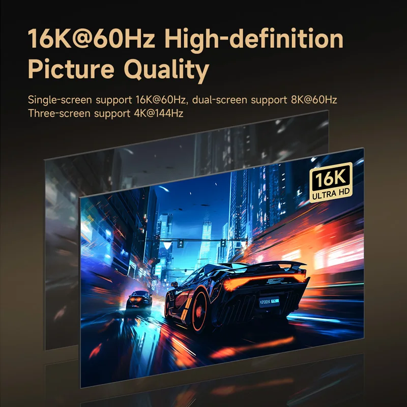 Hagibis Thunderbolt 5 Cable Up to 120Gbps Bandwidth Boost 240W Charging 80Gbps Date 16K/8K Compatible with Thunderbolt 4 USB C