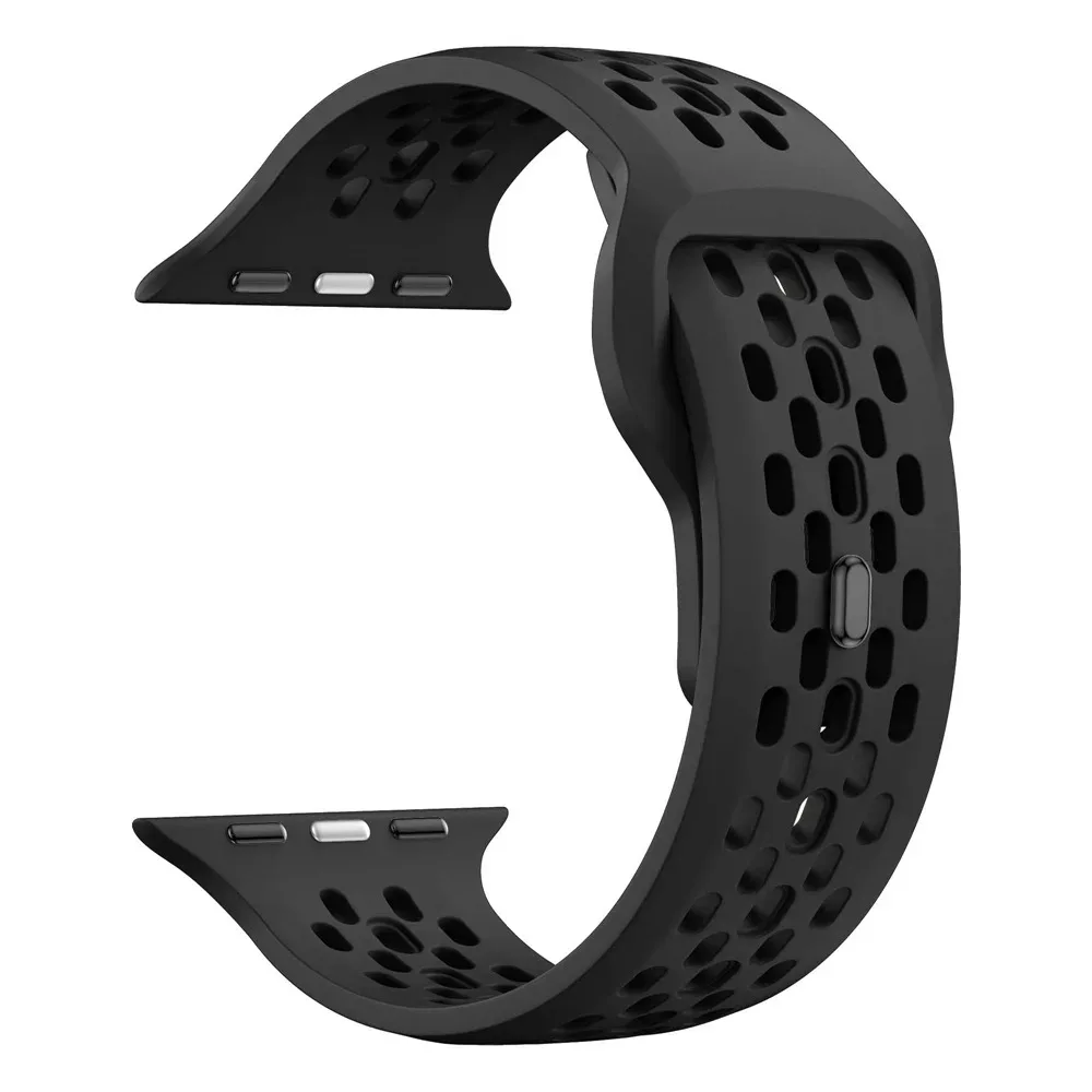 Sport Silicone Strap for Smartwatch - Durable and Breathable Design