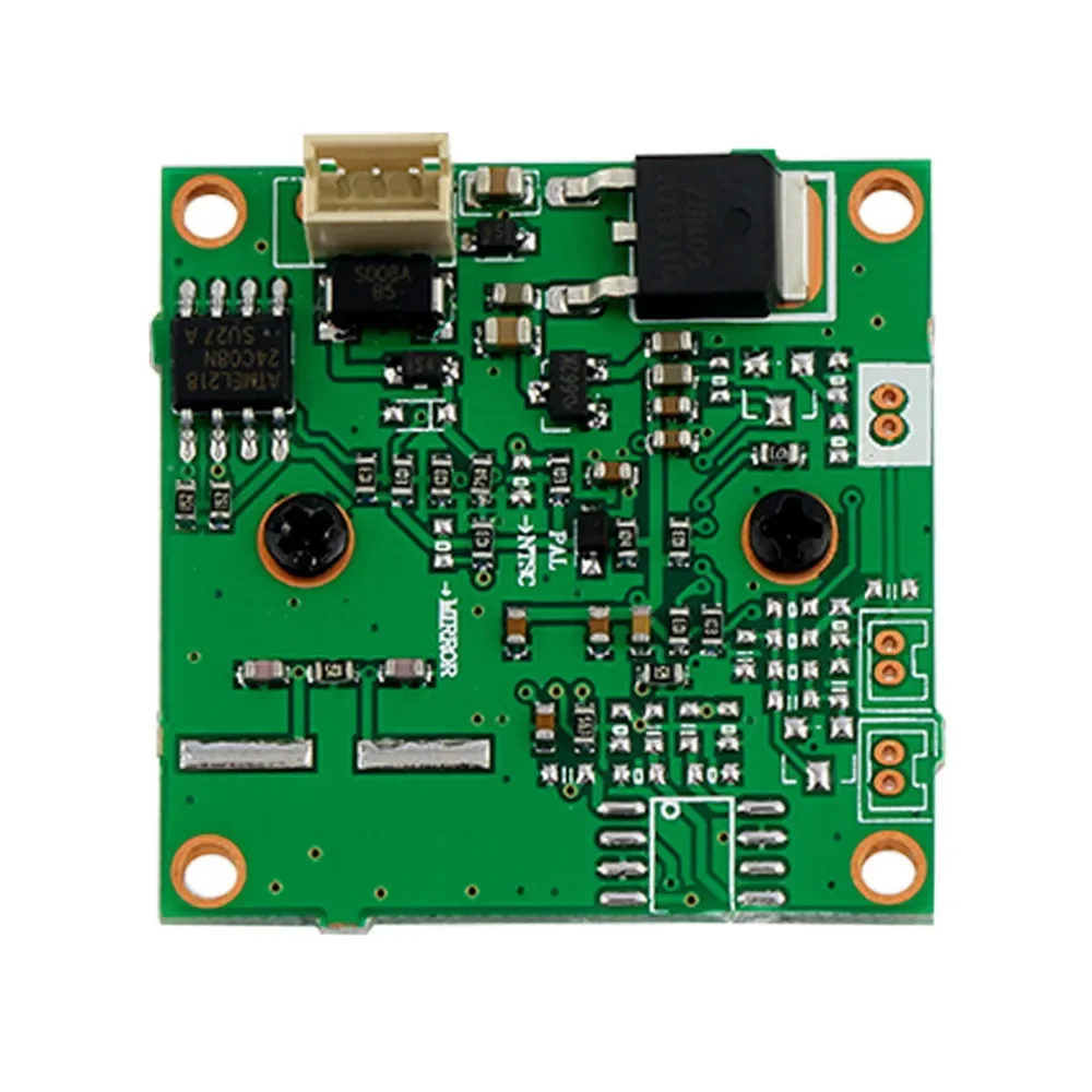 Détail du PCB et du capteur CCD de la mini caméra 700TVL pour drone FPV - Acheter Mini Caméra PCB HD 700TVL CCD pour Drone FPV